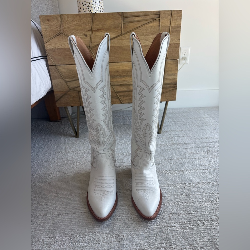 Tecovas - The Abby - White - Size 9 - Picture 8 of 11